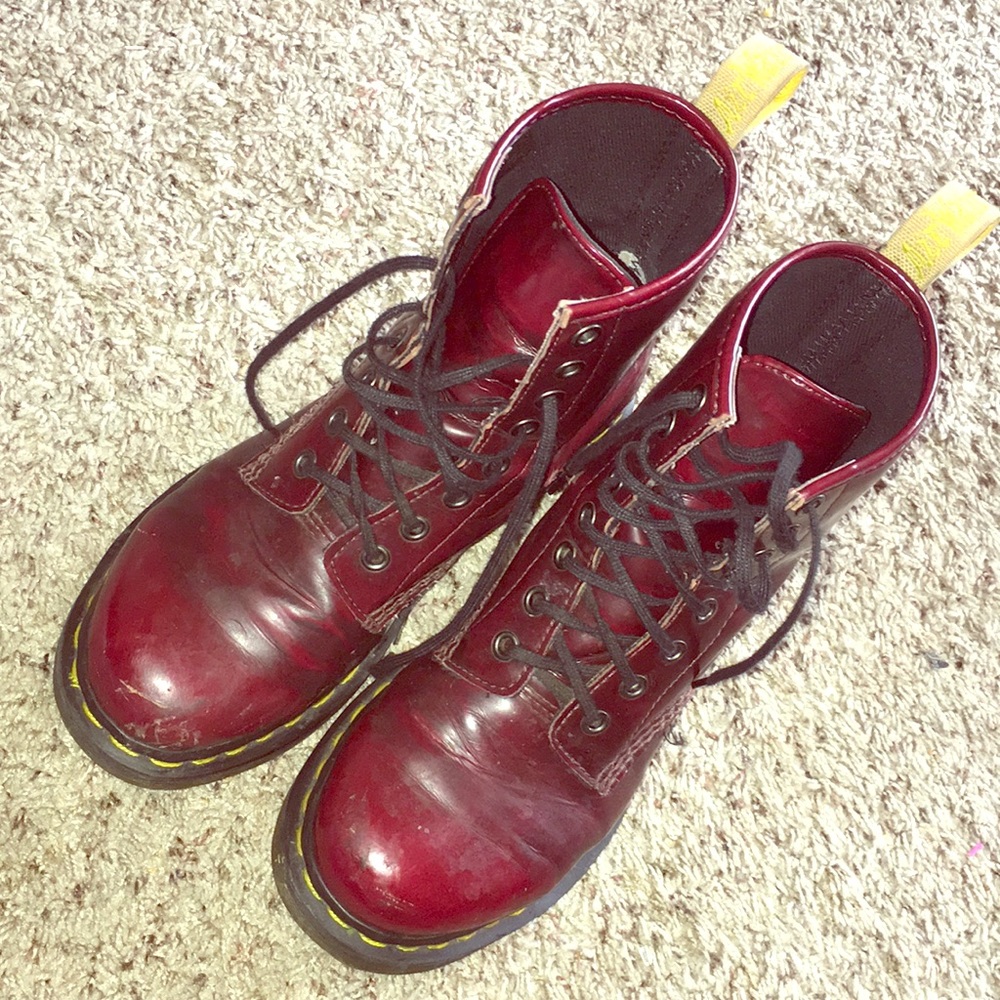 Red Doc Martens